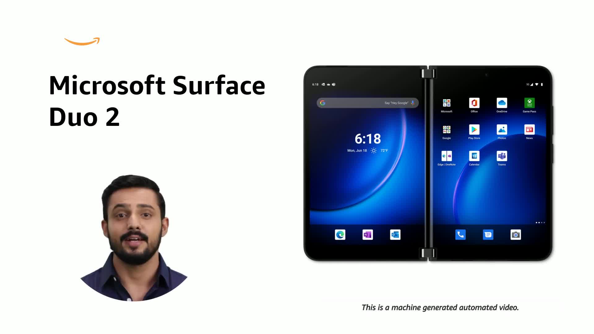 Microsoft Surface Duo 2 5G Android 11 (Obsidian, 8GB RAM, 128GB